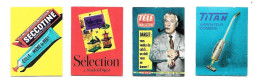 Delcampe - KB1141 - VIGNETTES PUBLICITES - SECCOTINE - READER'S DIGEST - ASPIRATEUR TITAN - TELE MAGAZINE - Pubblicitari