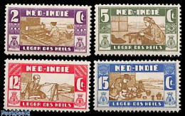 Delcampe - Netherlands Indies 1932 Salvation Army 4v, Unused (hinged), Various - Salvation Army - Textiles - Textil