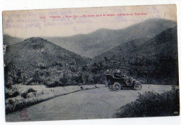 Delcampe - CPA   VIET NAM  TONKIN   VINH YEN 1923     EN ROUTE POUR LA STATION D ALTITUDE DU TAM DAO - Vietnam