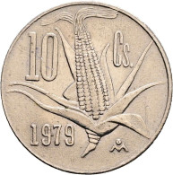 Delcampe - Mexiko, 10 Centavos, 1979 - Mexique
