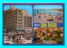 Delcampe - A856 / 483 Espagne MALLORCA Hotel SAN DIEGO Multivues - Mallorca