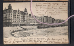 Delcampe - OOSTENDE LA DIGUE 1904 - Oostende