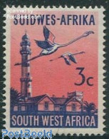 Delcampe - South-West Africa 1961 3c, Stamp Out Of Set, Mint NH, Nature - Various - Birds - Lighthouses & Safety At Sea - Leuchttürme