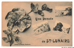 Delcampe - CAR-ACGP3-0167-35 - Une Pensée De SAINT-LUNAIRE - Saint-Lunaire