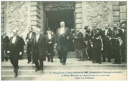 Delcampe - 35.RENNES.n°17175.SOUVENIR DE LA VISITE A RENNES DE Mr CLEMENCEAU.VISITE DE LA PREFECTURE - Rennes