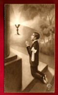 Delcampe - Image Pieuse Ed Boumard 5805 - Communion Roland Bercegeay 1-06-1941 Eglise Sainte Anne - Saint-Nazaire ?? Paris ? - Santini