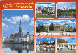Delcampe - Schwerin Mecklenburg Schloss Kirche - Schwerin