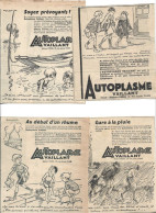 Delcampe - Lot De 150 Pubs Dessin POULBOT 1923 / 75006 PARIS Maison FRERE VAILLANT Dentol Autoplasme Goudron Guyot Sels - Altri & Non Classificati