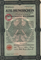 Delcampe - ACTION  AUSLOSUNGSSCHEIN 1927 - Altri & Non Classificati