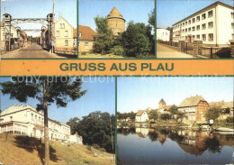 Delcampe - Plau See Grosse Burgstrasse Burgturm Jugendherberge Walter Husemann - Plau