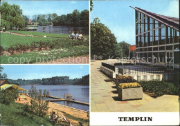 Delcampe - Templin Uckermark Brandenburg Ratsteich Badestrand Luebbesee HOG Buergergarten - Templin