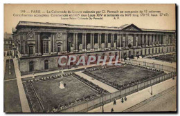Delcampe - CPA Paris La Colonnade Du Louvre Executee Par CL Perrault Est Composee De 25 Collones Corinthiennes - Louvre