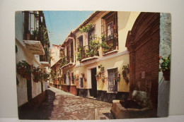 Delcampe - MALAGA  -   Rue Tipique   "  Los  Cristos " - ( Pas De Reflet Sur L'original ) * - Málaga