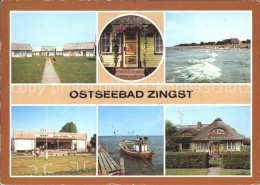 Delcampe - Zingst Ostseebad Bungalowdorf Fischerboot Rohrdachhaus Stoertebekerstrasse - Zingst