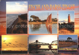 Delcampe - Zingst Ostseebad Fischland Darss Segelboot Turm - Zingst