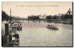 Delcampe - CPA Paris La Seine Vue Prise Du Pont Des Saint Peres - Die Seine Und Ihre Ufer