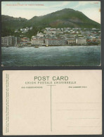 Delcampe - Hong Kong China Old Colour Postcard Part Of PRAYA CENTRAL Peak Chinese Junk Boat - China (Hongkong)