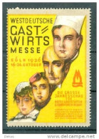 Delcampe - Werbemarke Cinderella Poster Stamp Gastwirts Messe Köln 1926 #428 - Vignetten (Erinnophilie)
