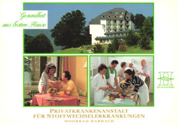 Delcampe - MOORBAD HARBACH, GMÜND, SPACLINIC, FACILITIES, GUEST ROOMS, DINING AREA, LOGO, POSTCARD, AUSTRIA - Gmünd
