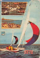 Delcampe - 34 SETE VOILIERS EN MER - Sete (Cette)