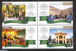 Delcampe - Macao 2019 Santa Casa Da Misericordia 4v [+] Or [:::], Mint NH, Religion - Science - Cloisters & Abbeys - Religion - E.. - Ungebraucht