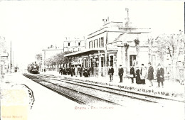 Delcampe - Chatou.           Gare Intérieure - Chatou