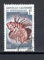 Delcampe - Nlle CALEDONIE    N° 291    OBLITERE  COTE  0.50€   POISSON ANIMAUX FAUNE - Gebraucht