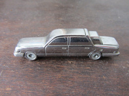 Delcampe - Briquet De Table Voiture Chromée 1990 - Autres & Non Classés