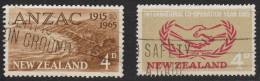 Delcampe - NOUVELLE ZELANDE 1965 Michel 437-444 Obl - Gebraucht