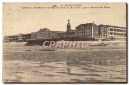 Delcampe - CPA Berck Plage L'Hopital Maritime De La Ville De Paris - Berck