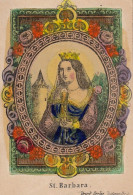 Delcampe - Holly Pictures.332.80mmx120mm. St.Barbara - Non Classés