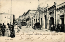 Delcampe - CPA São Paulo Brasilien, Straßenansicht, Rua S. João - Sonstige