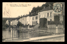 Delcampe - 55 - DUN-SUR-MEUSE - LES RIVES DE LA MEUSE - VUE PRISE DU PONT DE LA PAILLETTE - EDITEUR WILLAUME-DARTOIS - Dun Sur Meuse