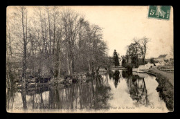 Delcampe - 91 - ESSONNES - VUE SUR LA RIVIERE PRISE DU PONT DE LA NACELLE - Essonnes