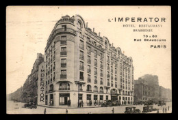 Delcampe - 75 - PARIS 3EME - L'IMPERATOR HOTEL-RESTAURANT, 70-80 RUE BEAUBOURG - Paris (03)