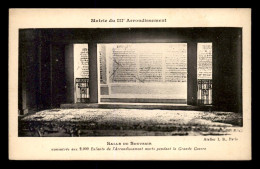 Delcampe - 75 - PARIS 3EME - SALLE DU SOUVENIR DE LA MAIRIE - Paris (03)