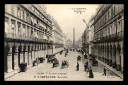 Delcampe - 75 - PARIS 1ER - DENTELLES LEFEBURE RUE DE CASTIGLIONE - CARTE AUTOGRAPHE - Paris (01)