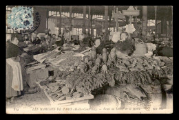 Delcampe - 75 - PARIS 1ER - LES HALLES CENTRALES - VENTE AU DETAIL DE LA MAREE - Paris (01)