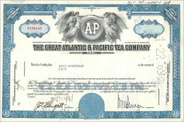 Delcampe - Coupon Share Action The Great Atlantic & Pacific Tea Company Ange Angel Femme - Autres & Non Classés