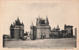 Delcampe - 35 VITRE LE CHATEAU FEODAL - Vitre