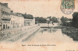 Delcampe - 35 REDON QUAI ST JACQUES ET VILAINE RIVE DROITE - Redon