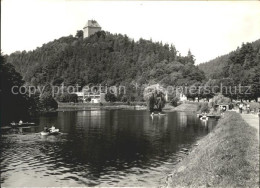 Delcampe - Ziegenrueck Saale Uferpromenade Am Fluss - Ziegenrück