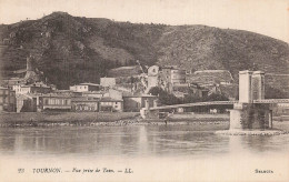 Delcampe - 7 TOURNON SUR RHONE VUE PRISE DE TAIN - Tournon