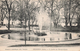 Delcampe - 36 ISSOUDUN LE JARDIN DES CHAMPS ELYSEES - Issoudun