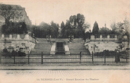 Delcampe - 35 RENNES GRAND ESCALIER DU THABOR - Rennes