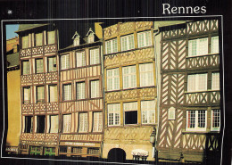 Delcampe - 35 RENNES LES VIEILLES MAISONS DE LA RUE DU CHAMP JACQUET - Rennes