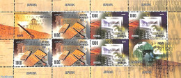 Delcampe - Belarus 2008 Europa M/s, Mint NH, History - Europa (cept) - Art - Handwriting And Autographs - Belarus