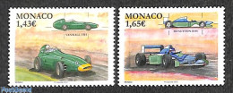 Delcampe - Monaco 2022 Mythical Automobiles 2v, Mint NH, Sport - Transport - Autosports - Automobiles - Nuevos