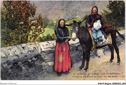 Delcampe - AHKP1-0003 - REGION - MIDI-PYRENEES - Scènes Et Types Des Pyrénées - Femmes Du Pays Allant Au Marché /B - Midi-Pyrénées