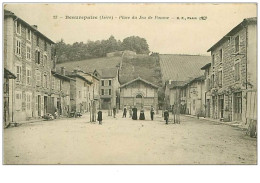 Delcampe - 38.BEAUREPAIRE.n°30.PLACE DU JEU DE PAUME - Beaurepaire